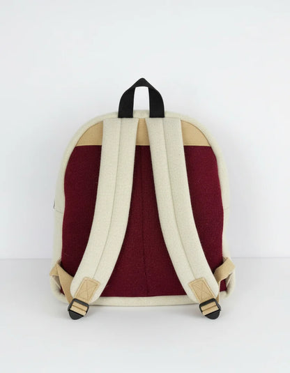 Handmade Woolen Backpack with Modern Design
