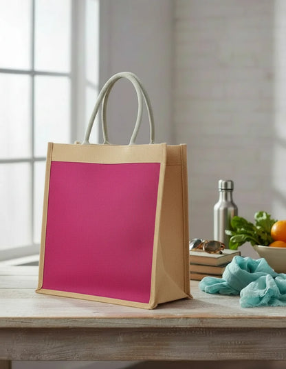 Handcrafted Jute Carry Bag for Daily Use
