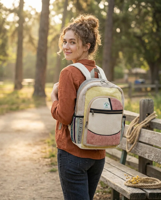 Organic Hemp Backpack for Everyday Use