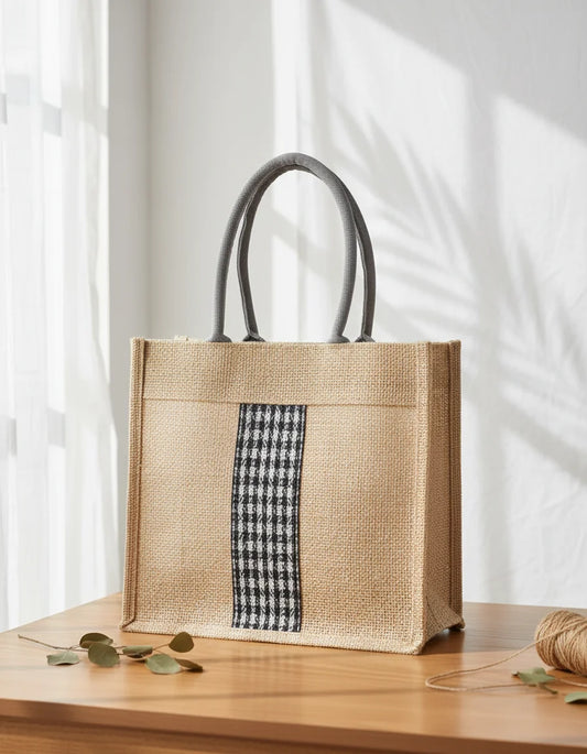 Bhimal Carry Bag with Tweed Patti