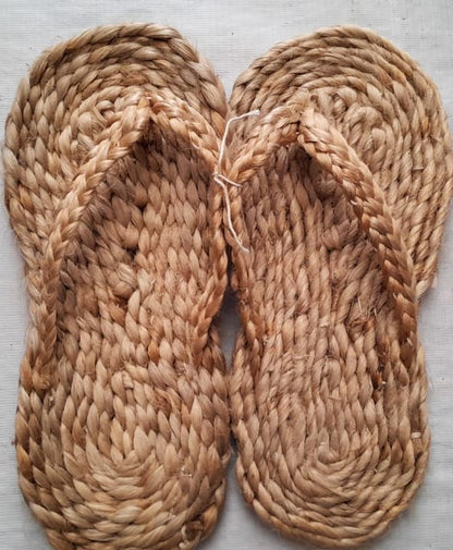 Jute Braided Strap Slipper