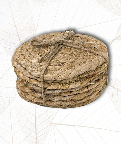 Hand-Braided Jute Tea Cup Coaster
