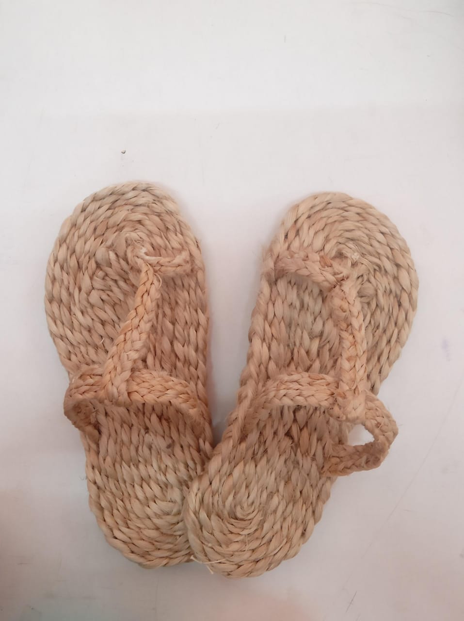 Jute Braided Kolhapuri Slipper