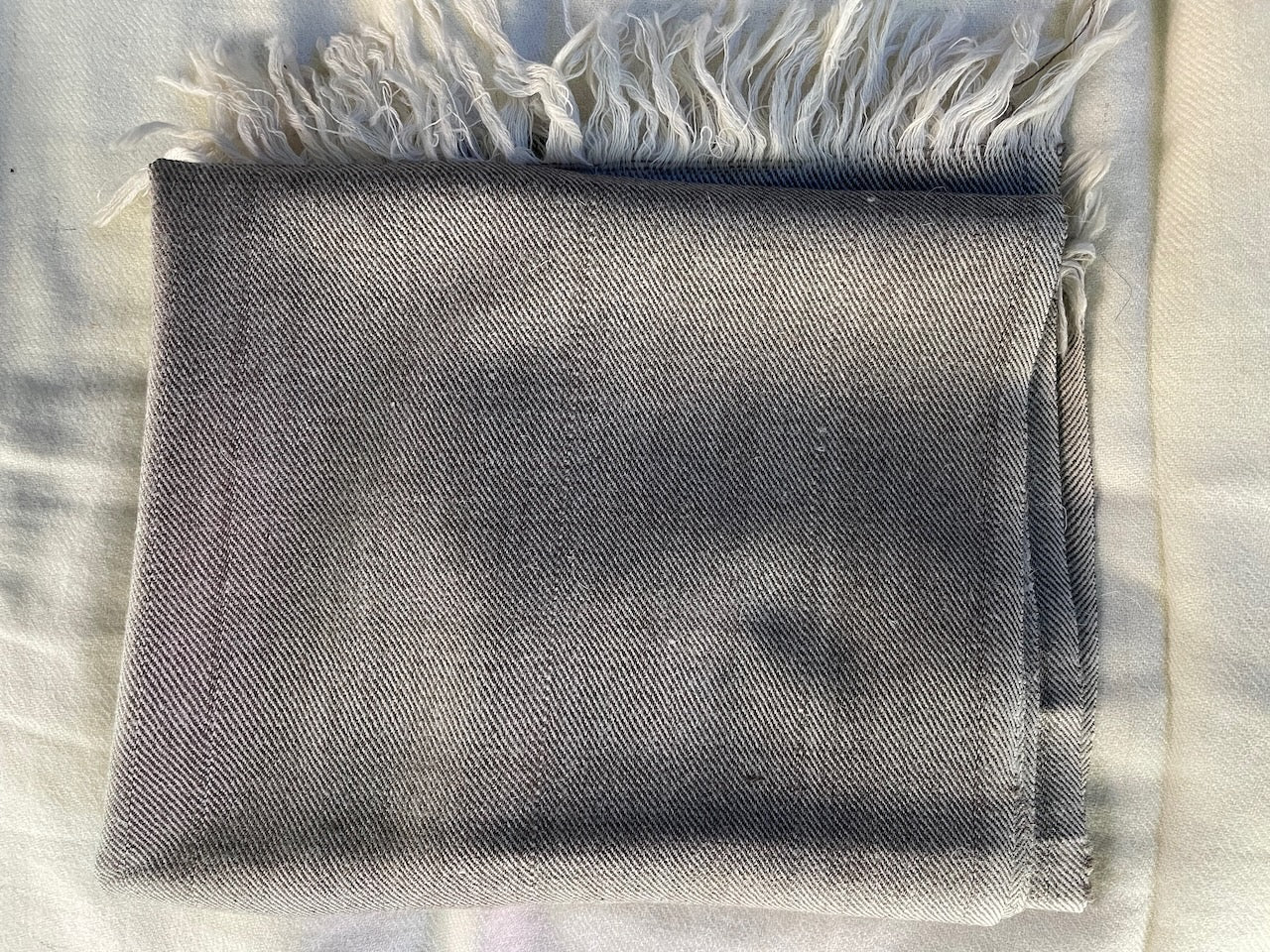 Solid Merino Stole