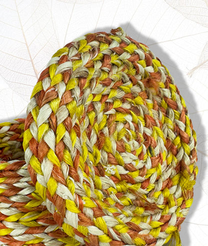 Hand-Braided Jute Lid Box