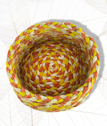 Hand-Braided Jute Lid Box