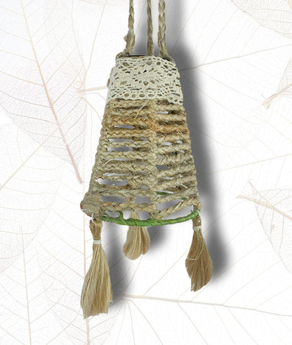 Hand Braided Jute Lamp Shade
