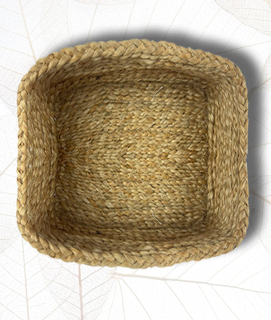 Hand Braided Jute Fruit Container