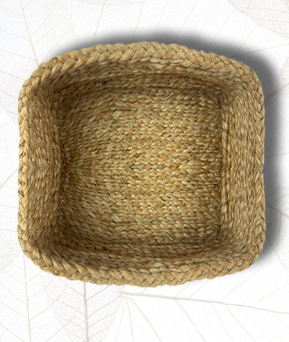 Hand Braided Jute Fruit Container