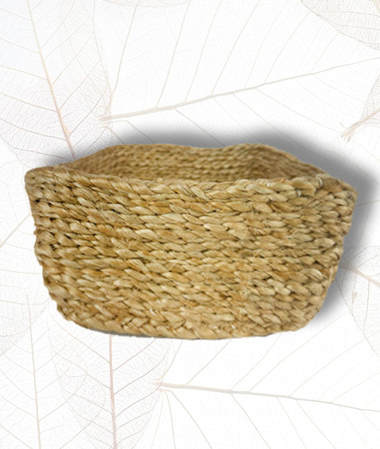 Hand Braided Jute Fruit Container