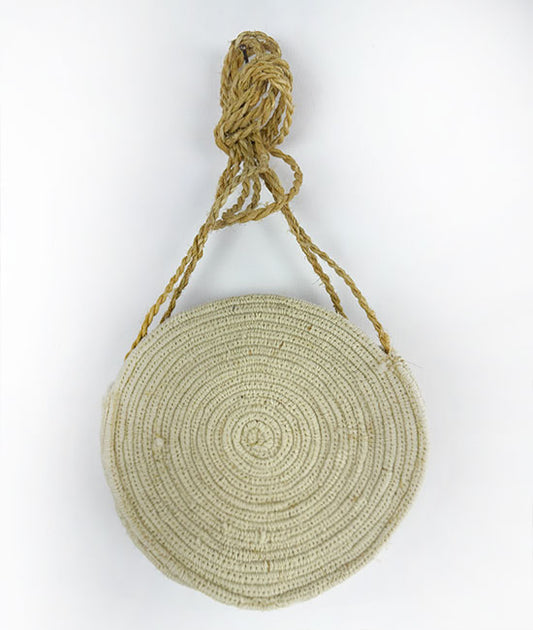 Handmade Pine Fiber Sling Bag for Women
