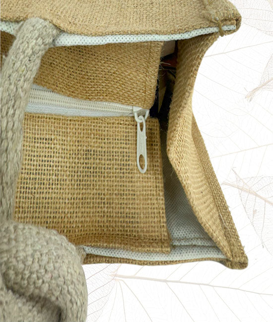 Handcrafted Jute Carry Bag for Daily Use