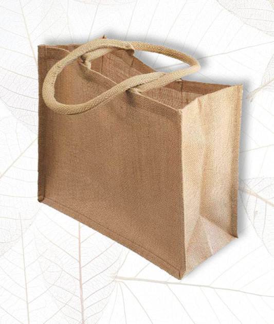 Handcrafted Jute Carry Bag for Daily Use