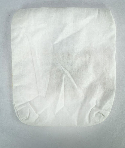 Eco Friendly Cotton Pouch with Zipper Closure