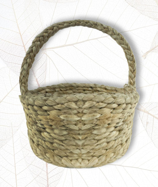 Hand Braided Jute Fruit Basket
