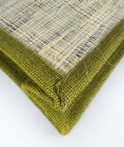 Handcrafted Bhimal Carry Bag with Zipper