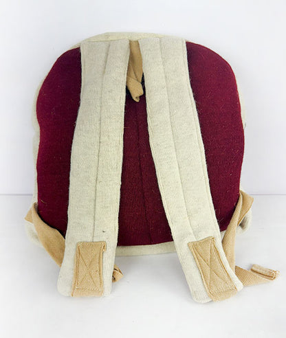 Handmade Woolen Backpack with Modern Design