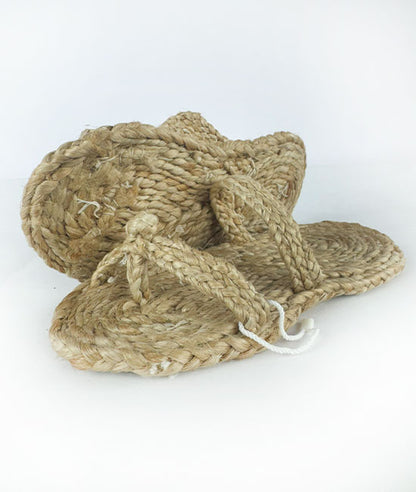 Jute Braided Kolhapuri Slipper