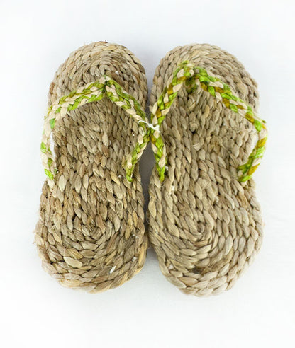 Jute Braided Strap Slipper