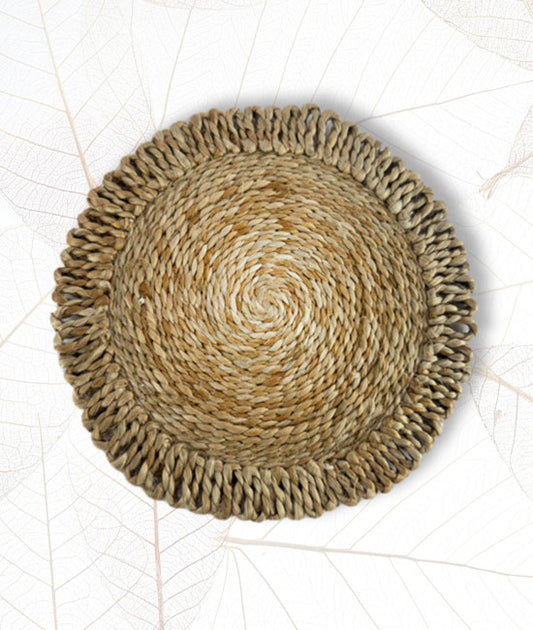 Hand Braided Jute Donga Mat