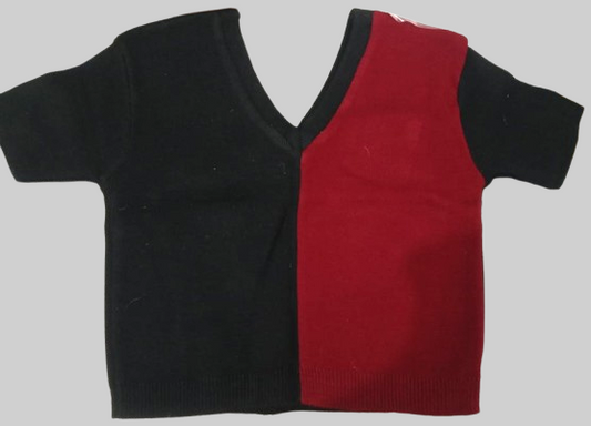 Woolen Half Sleeve Short Top