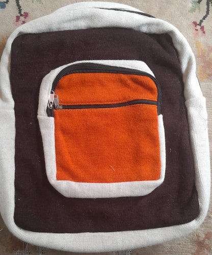 Handmade Woolen Backpack with Modern Design