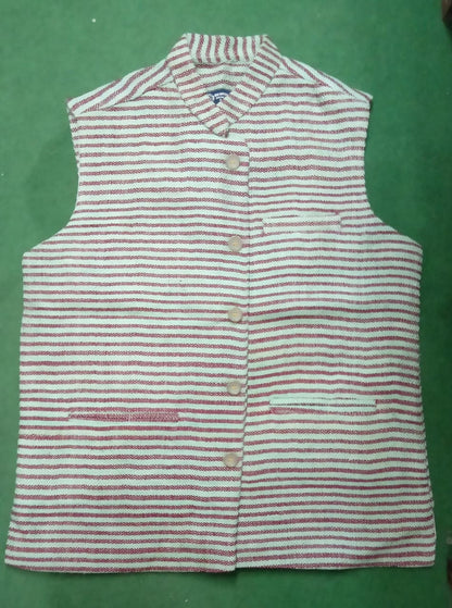 Woolenize Jute Vest Coat