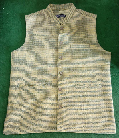 Woolenize Jute Vest Coat