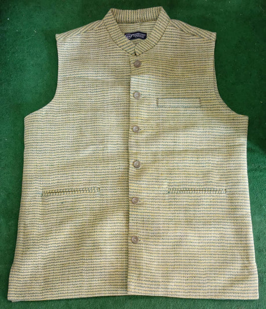Woolenize Jute Vest Coat