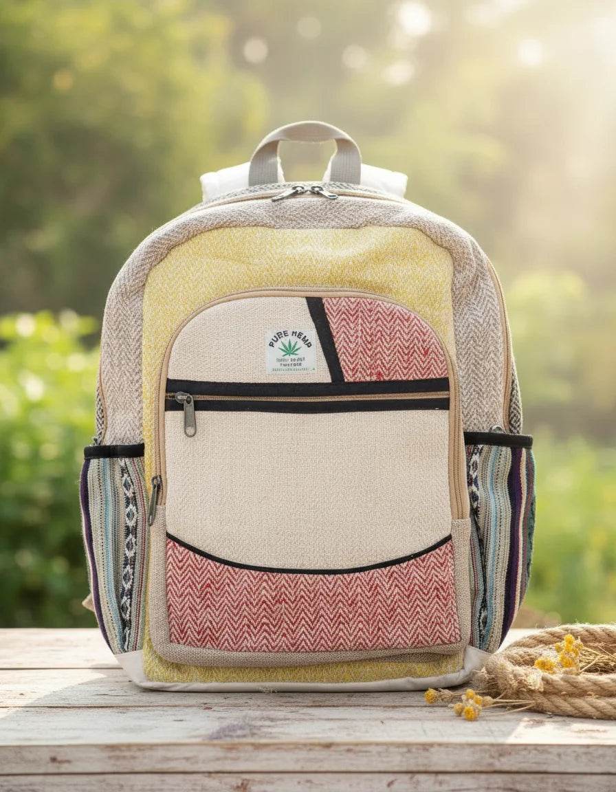 Organic Hemp Backpack for Everyday Use