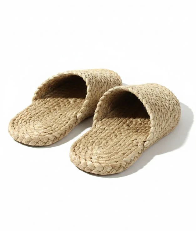 Jute Braided Slide-In Slipper
