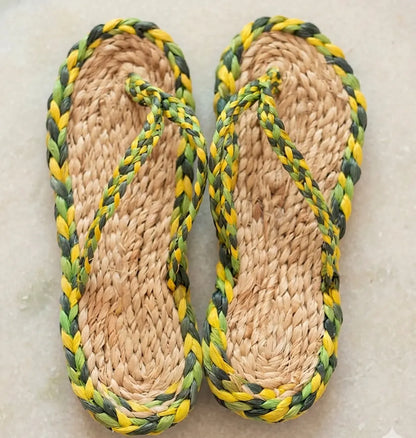 Jute Braided Strap Slipper
