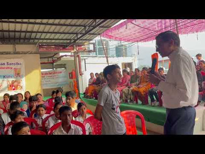 Merino Stole with double line border